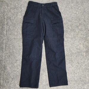 511 Tactical TDU Ripstop Cargo Pants Men 31.5-35x32 Black Relaxed Fit Backtrack